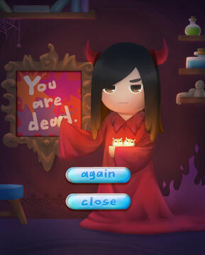 Q版奇幻法師角色插畫